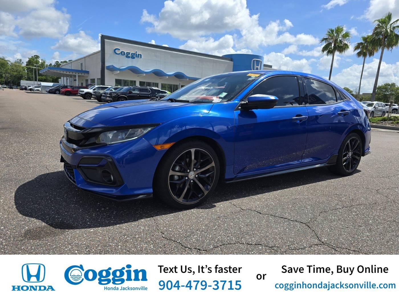 2020 Honda Civic Sport — Hatchback — 80,325 mi — Jacksonville, FL