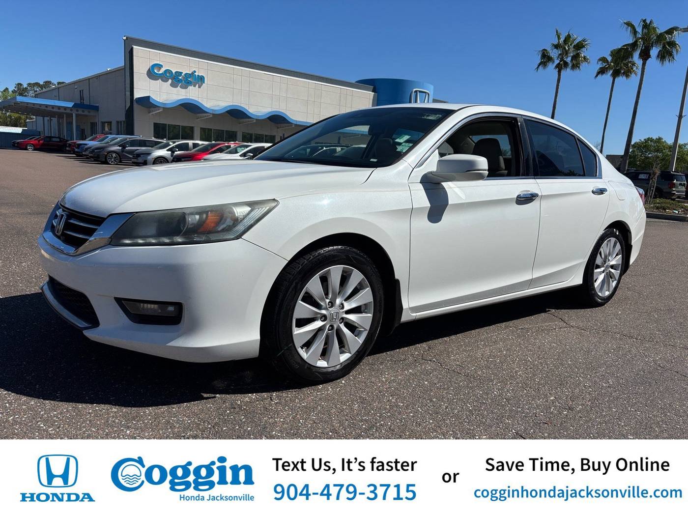 2014 Honda Accord EX-L V6 — Sedan — 128,300 mi — Jacksonville, FL