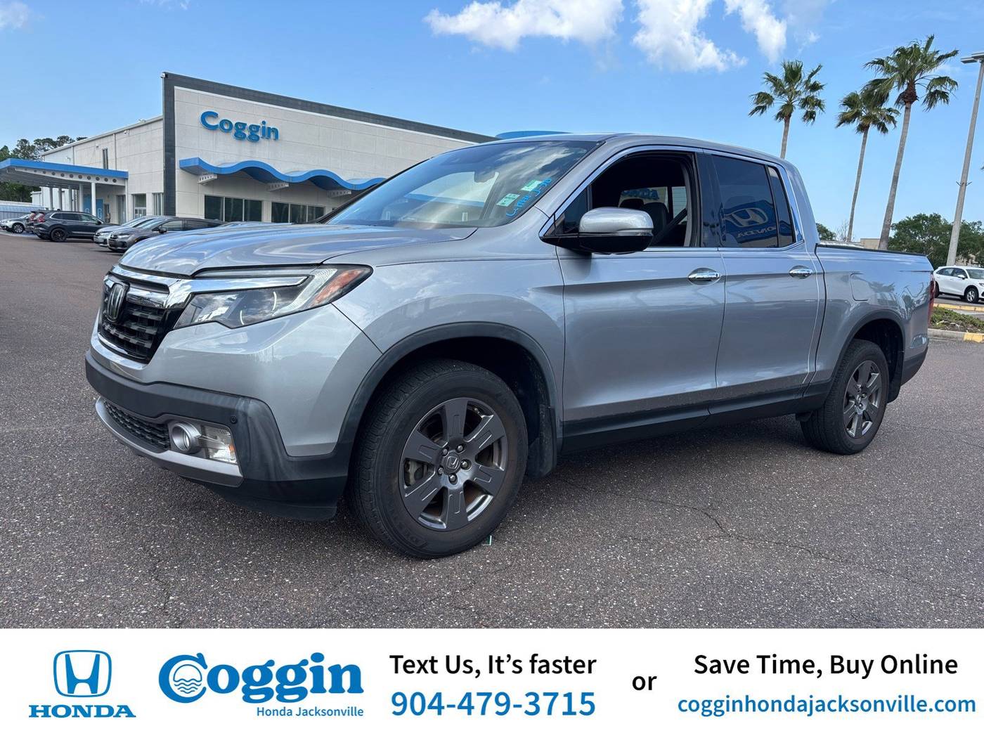 2020 Honda Ridgeline RTL-E — Pickup Truck — 18,193 mi — Jacksonville, FL