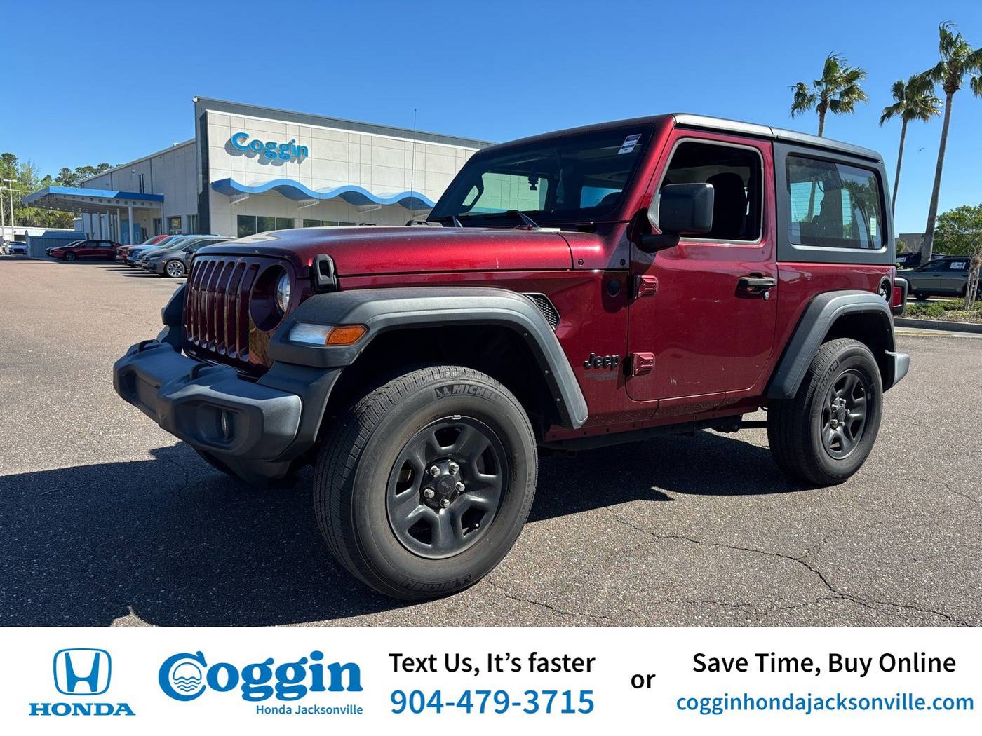 2021 Jeep Wrangler Sport — SUV — 40,071 mi — Jacksonville, FL