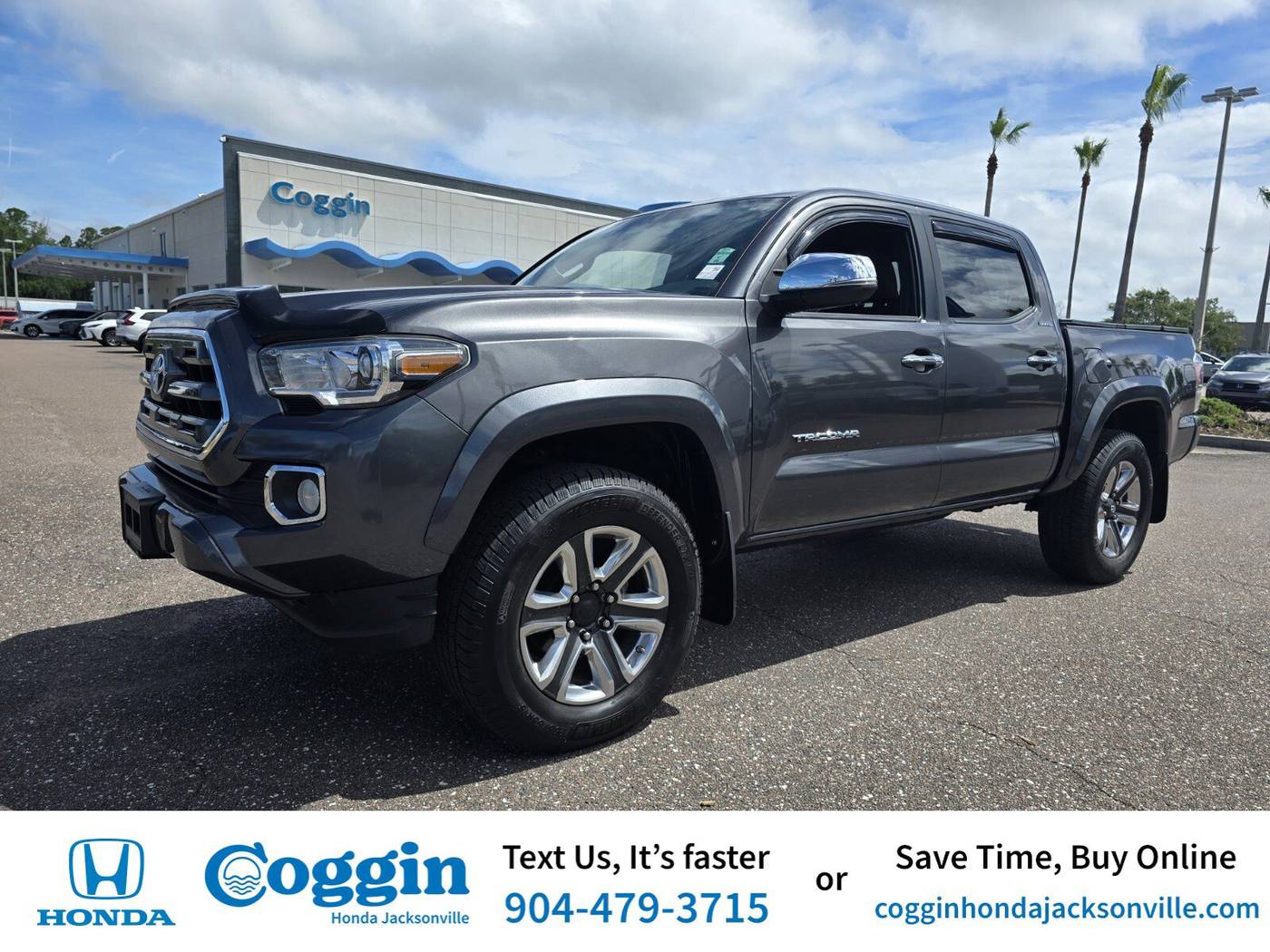 2017 Toyota Tacoma Limited — Pickup Truck — 65,000 mi — Jacksonville, FL
