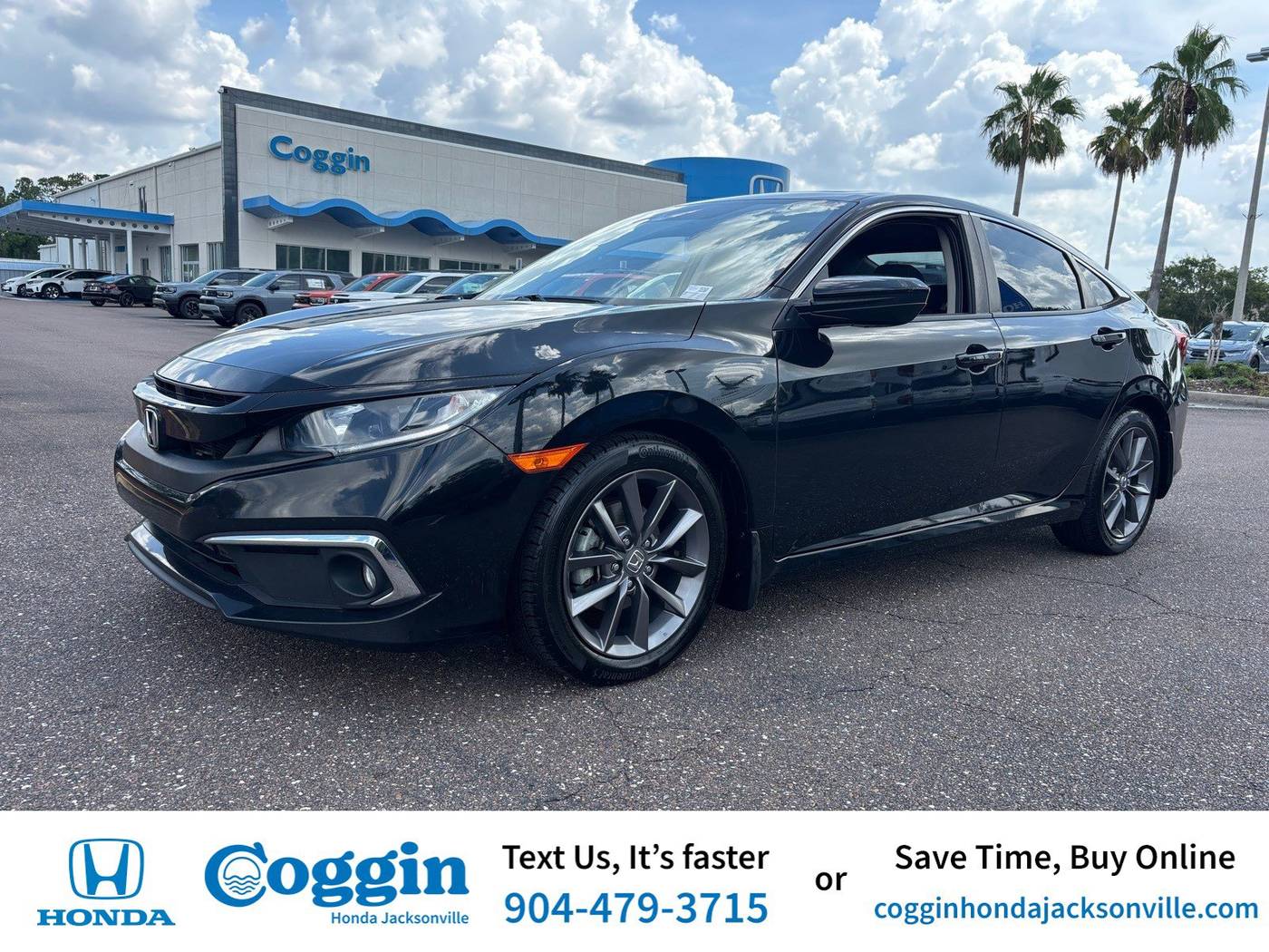 2020 Honda Civic EX — Sedan — 69,591 mi — Jacksonville, FL