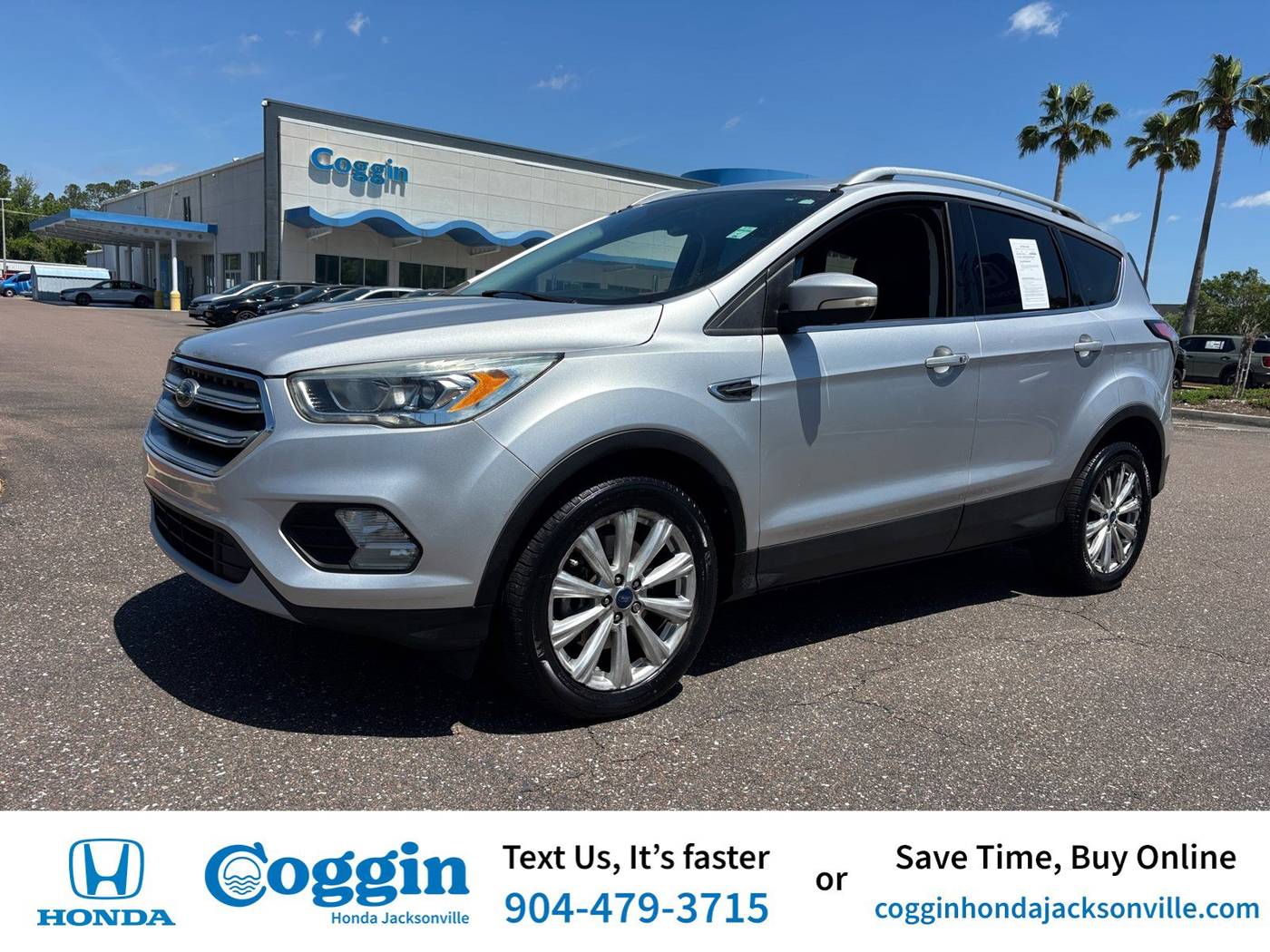 2017 Ford Escape Titanium — SUV — 98,469 mi — Jacksonville, FL