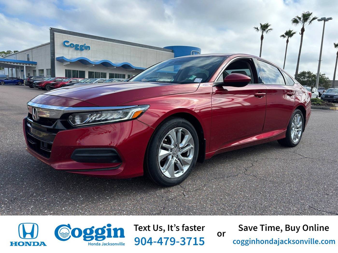2018 Honda Accord LX — Sedan — 94,337 mi — Jacksonville, FL