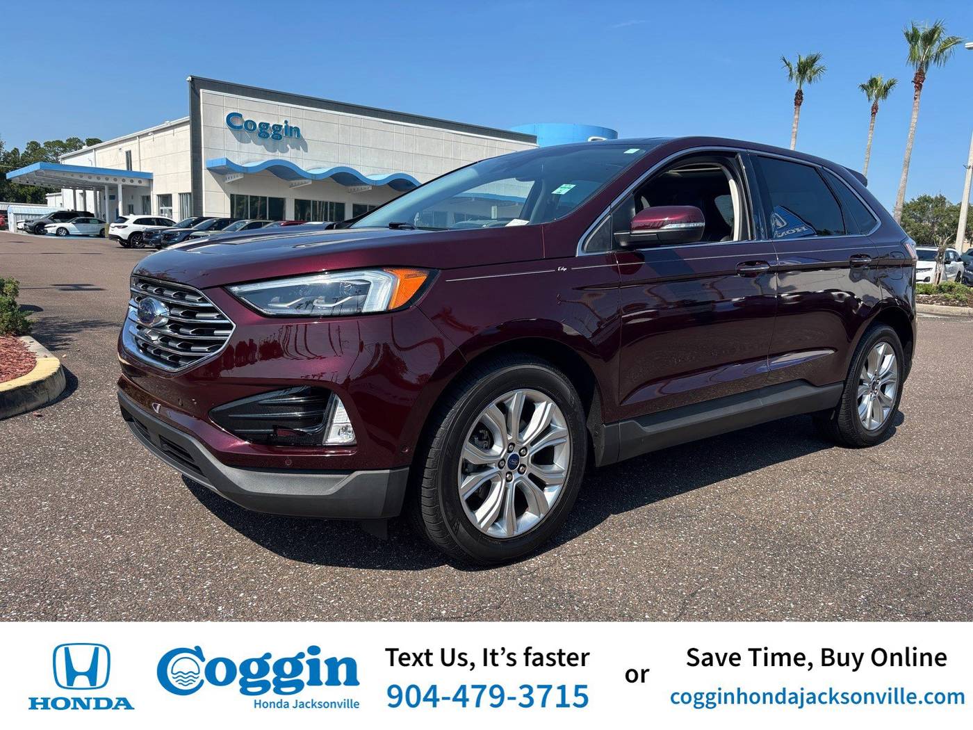 2020 Ford Edge Titanium — SUV — 38,491 mi — Jacksonville, FL