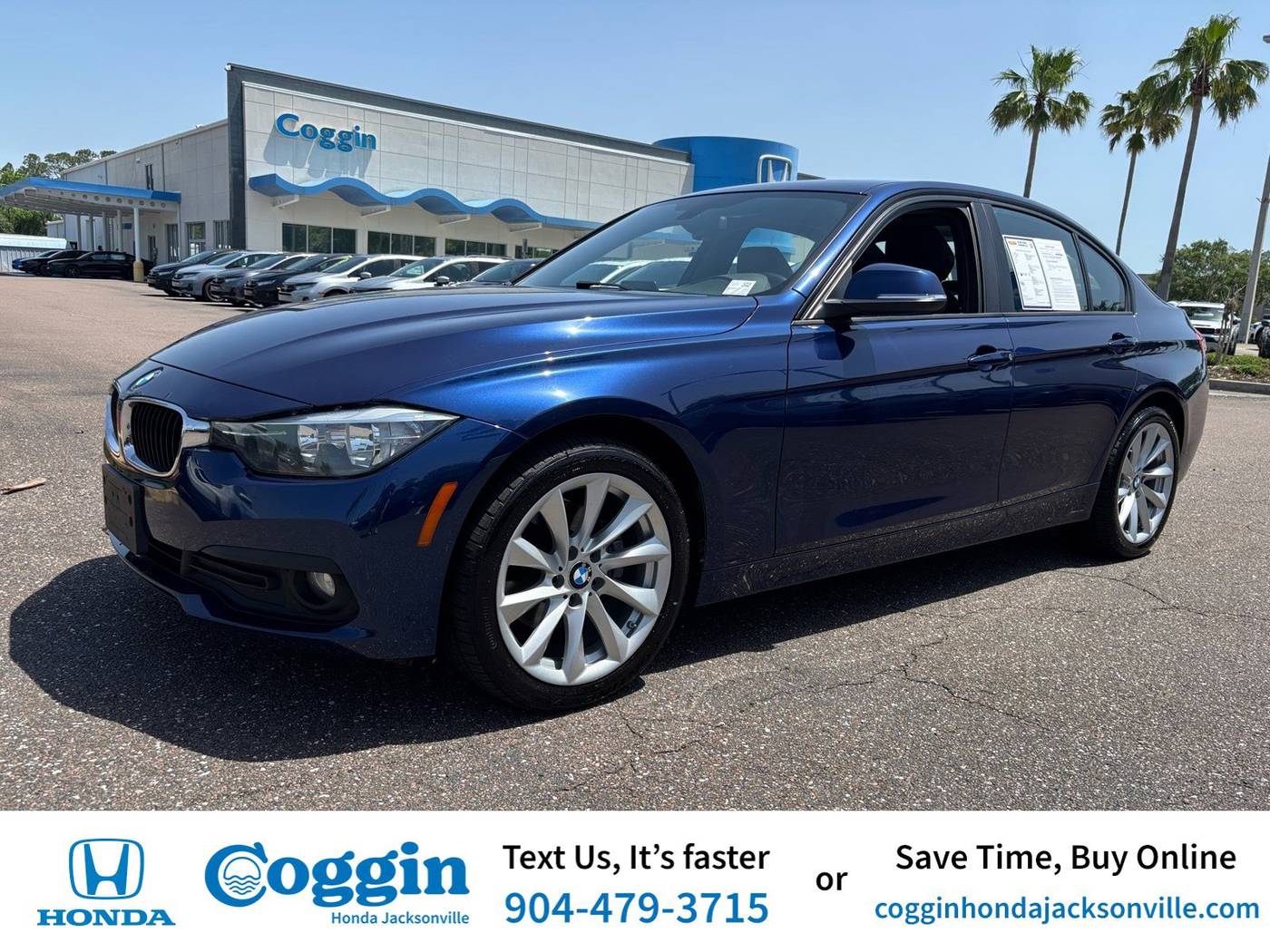2016 BMW 3 Series 320i — Sedan — 88,338 mi — Jacksonville, FL