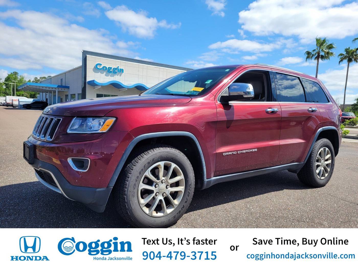 2016 Jeep Grand Cherokee Limited — SUV — 107,257 mi — Jacksonville, FL