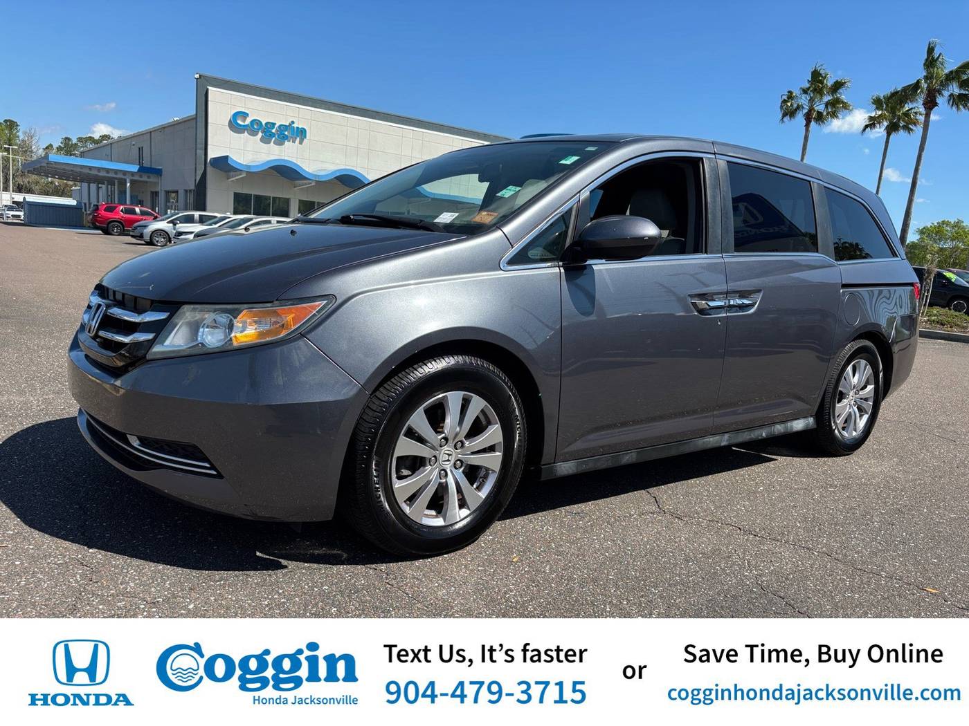 2014 Honda Odyssey EX-L — Minivan — 86,117 mi — Jacksonville, FL