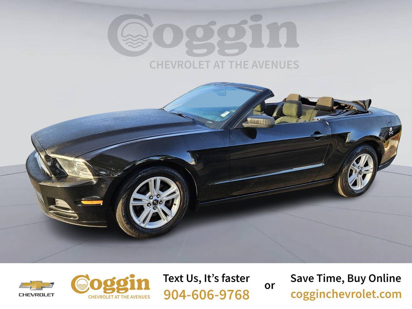2013 Ford Mustang V6 — Convertible — 108,663 mi — Jacksonville, FL