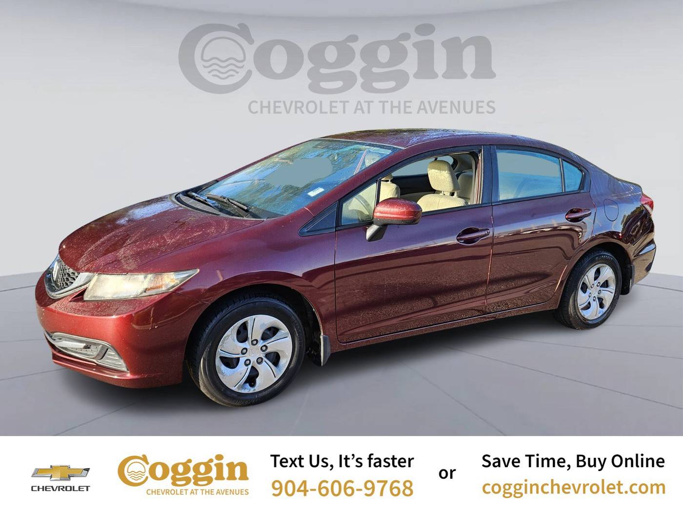 2015 Honda Civic LX — Sedan — 96,698 mi — Jacksonville, FL