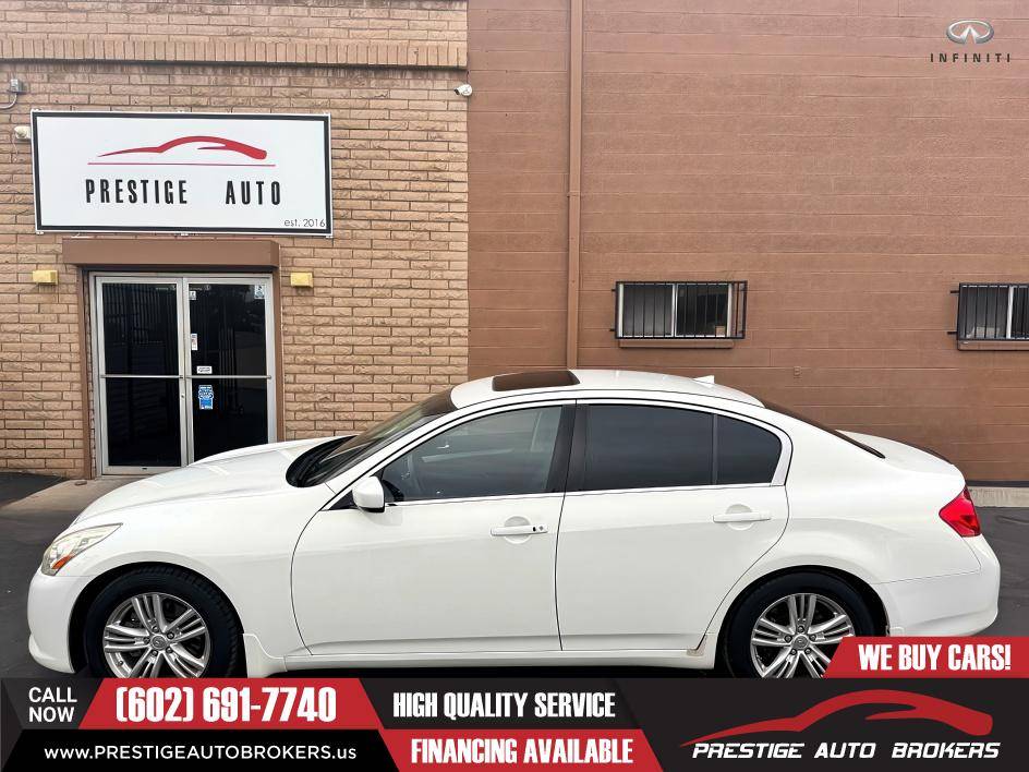 2013 INFINITI G G37 — Sedan — 47,111 mi — Phoenix, AZ