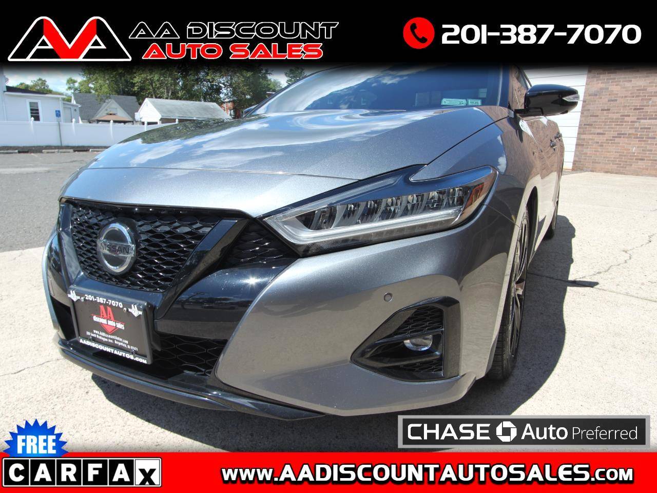 2021 Nissan Maxima SR — Sedan — 35,552 mi — Bergenfield, NJ