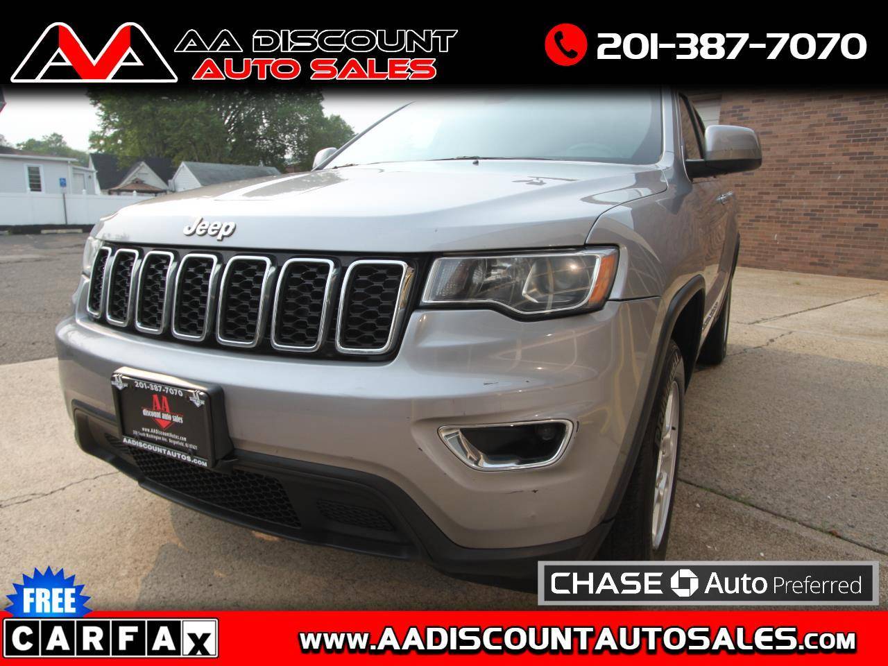2017 Jeep Grand Cherokee Laredo — SUV — 111,827 mi — Bergenfield, NJ