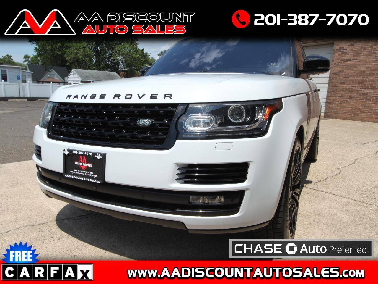 2016 Land Rover Range Rover Diesel HSE — SUV — 118,888 mi — Bergenfield, NJ