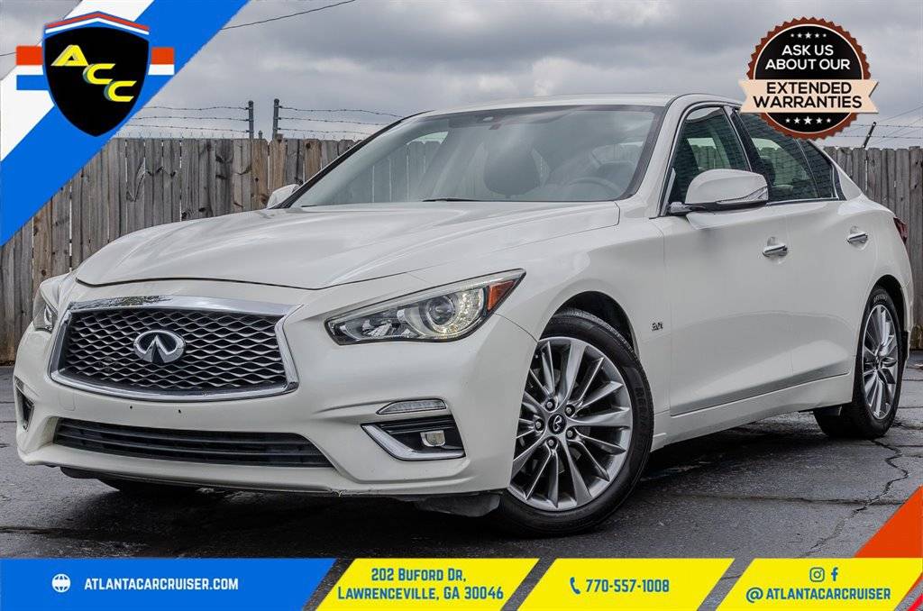 2018 INFINITI Q50 3.0t LUXE — Sedan — 93,645 mi — Lawrenceville, GA