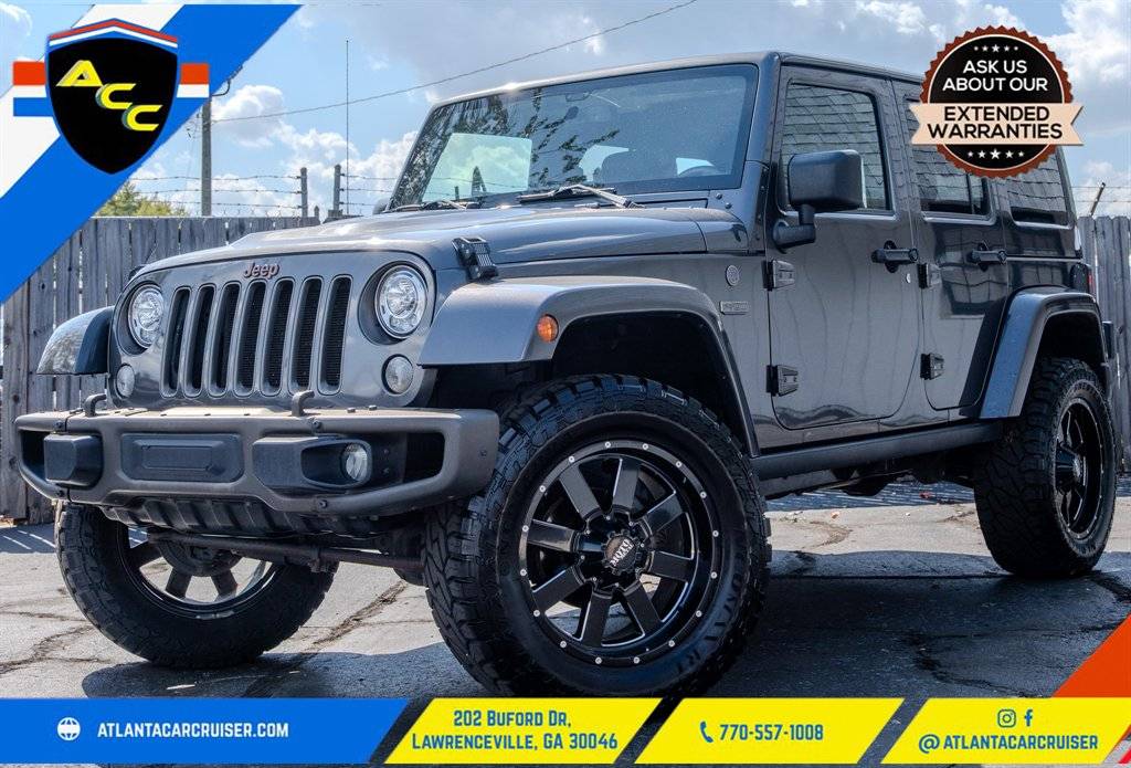 2017 Jeep Wrangler 75th Anniversary — SUV — 116,850 mi — Lawrenceville, GA