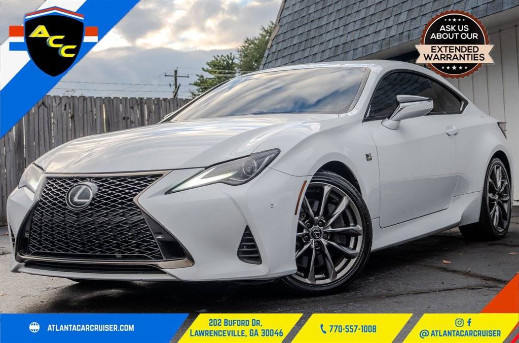 2021 Lexus RC RC 300 F SPORT — Coupe — 100,164 mi — Lawrenceville, GA