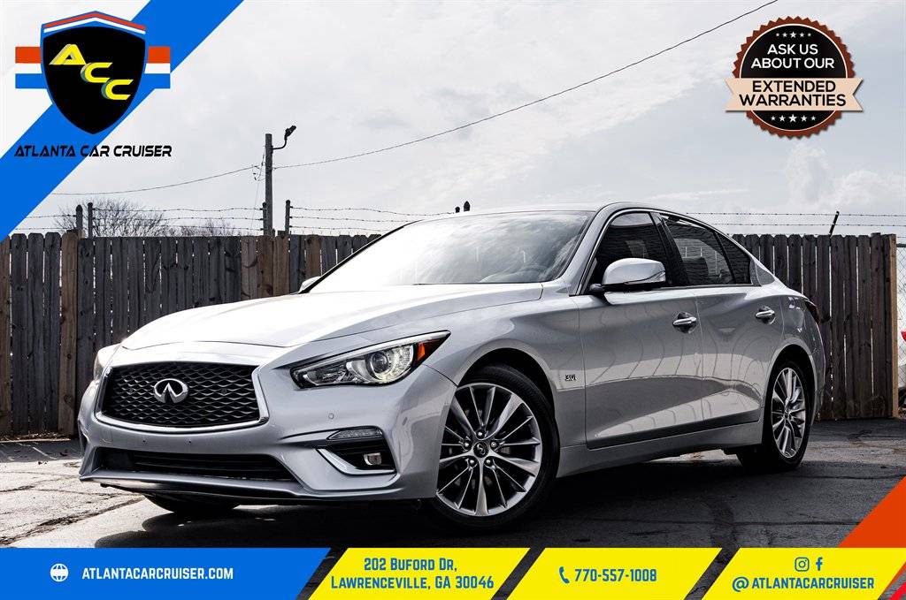 2018 INFINITI Q50 3.0t LUXE — Sedan — 74,150 mi — Lawrenceville, GA