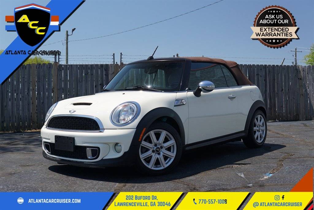 2011 MINI Convertible Cooper S — Convertible — 81,284 mi — Lawrenceville, GA
