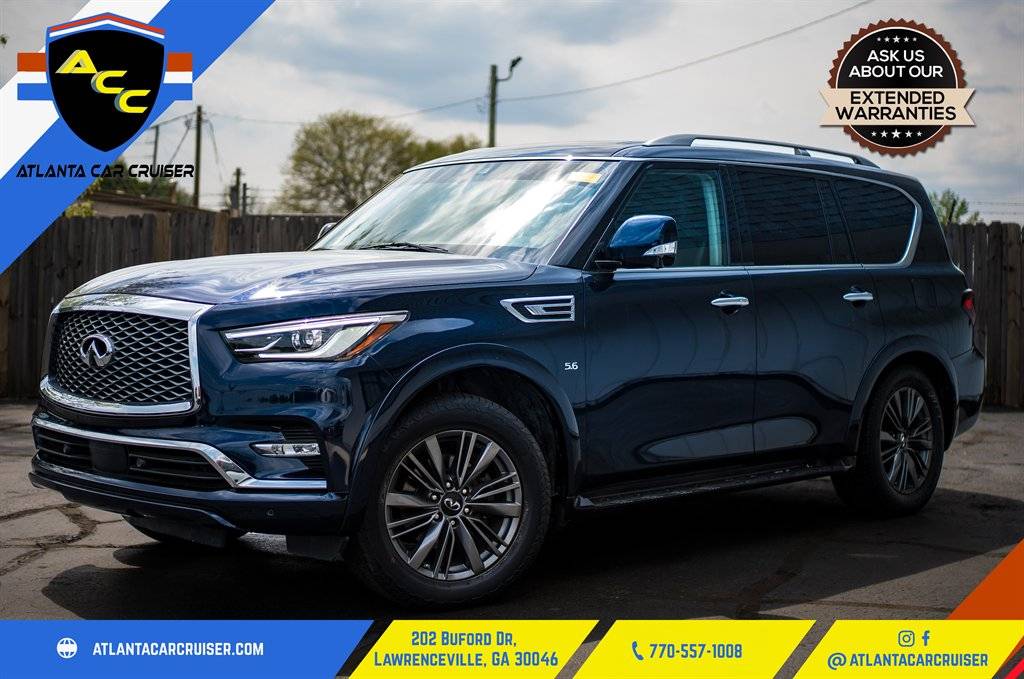 2020 INFINITI QX80 LUXE — SUV — 121,734 mi — Lawrenceville, GA