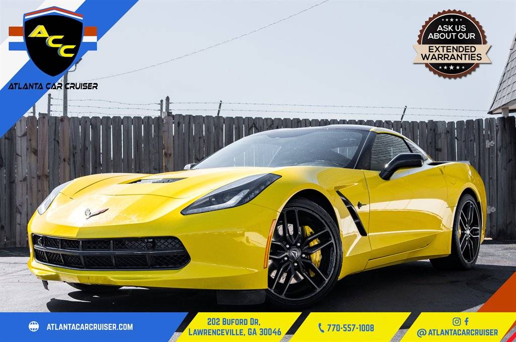 2016 Chevrolet Corvette Z51 3LT — Coupe — 67,164 mi — Lawrenceville, GA
