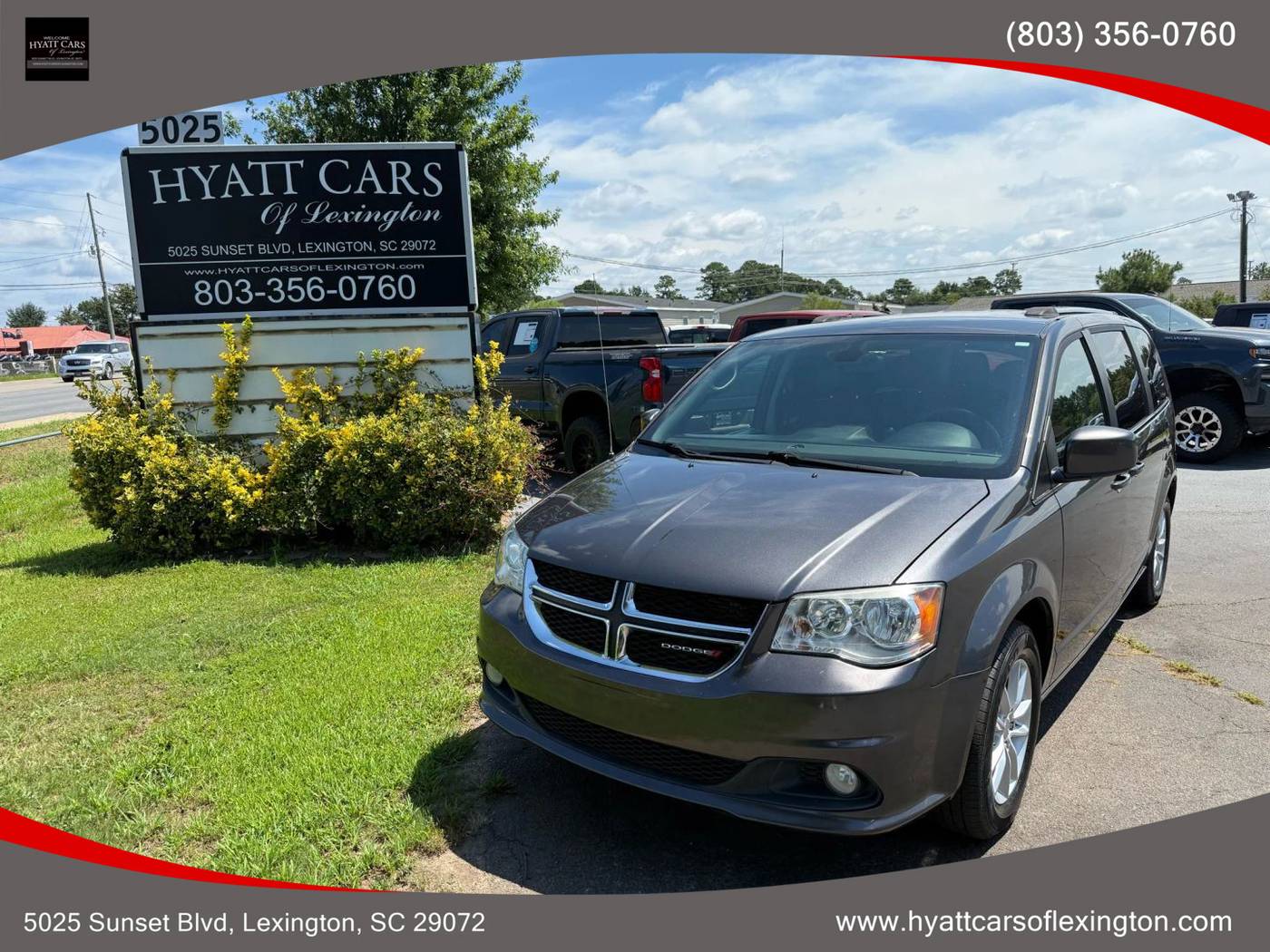 2019 Dodge Grand Caravan SXT — Minivan — 155,485 mi — Lexington, SC