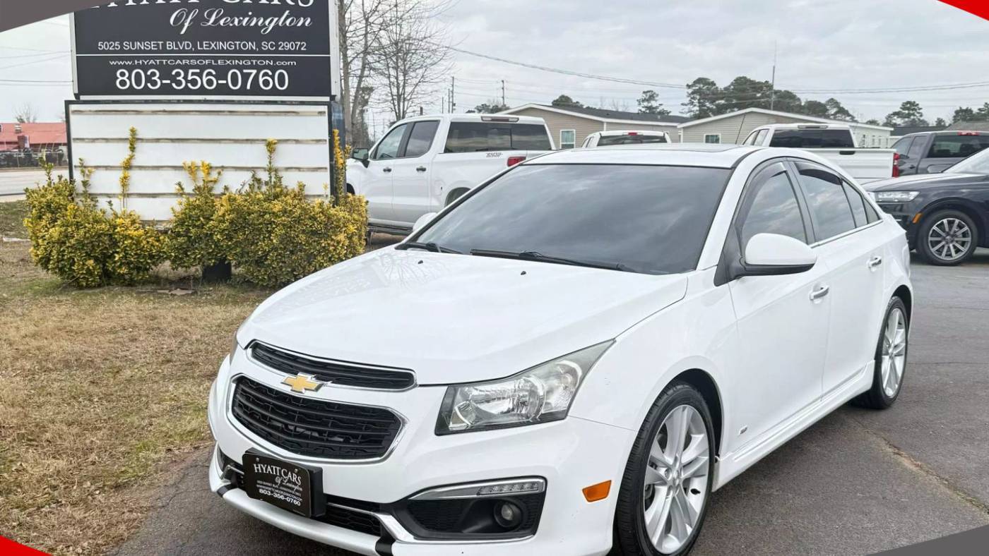 2015 Chevrolet Cruze LTZ — Sedan — 97,354 mi — Lexington, SC