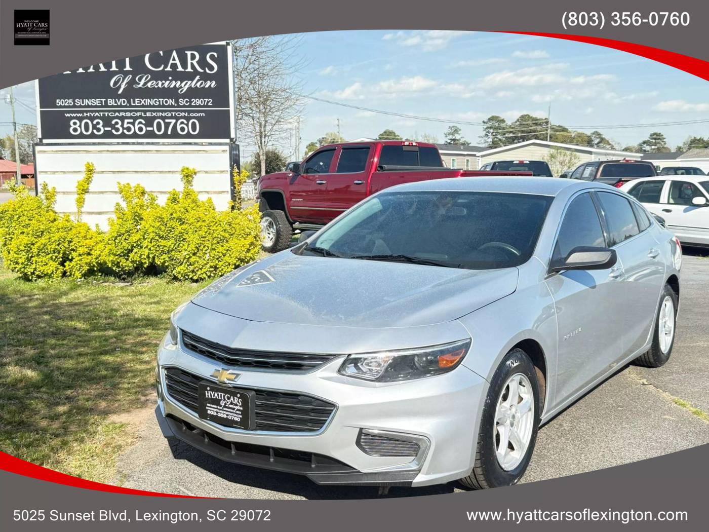 2017 Chevrolet Malibu LS — Sedan — 109,367 mi — Lexington, SC
