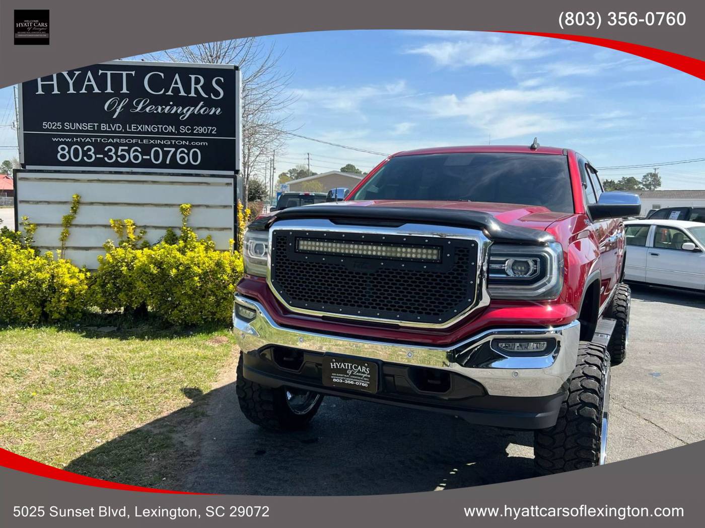2018 GMC Sierra 1500 SLT — Pickup Truck — 80,049 mi — Lexington, SC