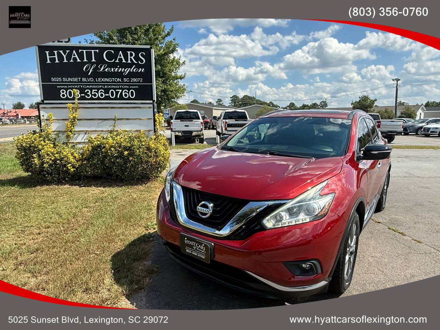 2015 Nissan Murano SV — SUV — 98,128 mi — Lexington, SC