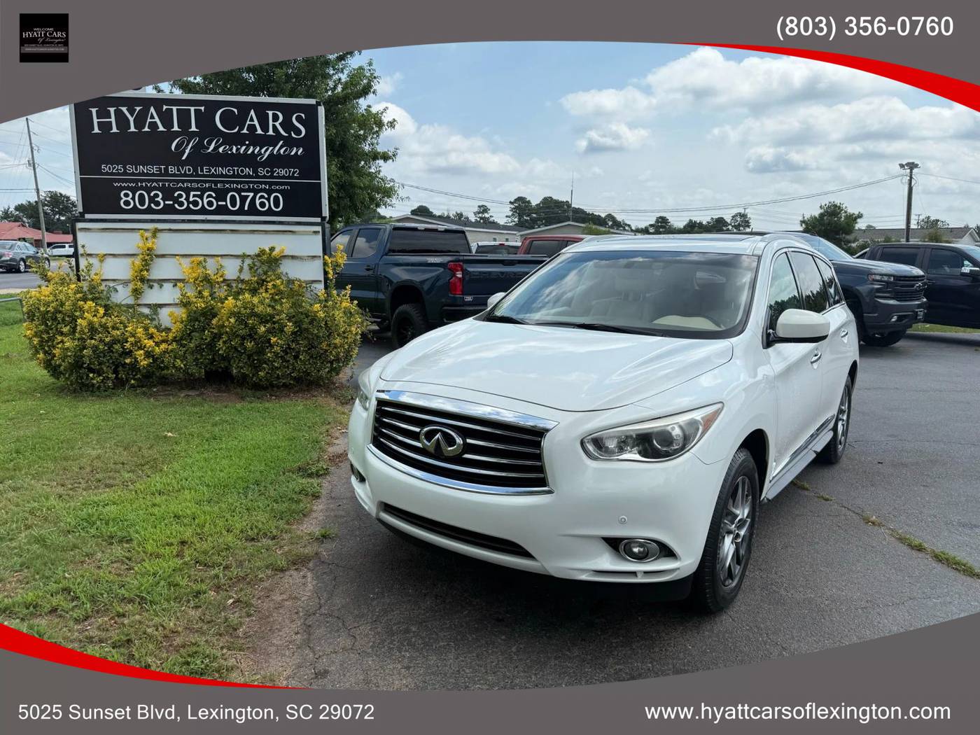 2013 INFINITI JX35 Standard — SUV — 86,827 mi — Lexington, SC