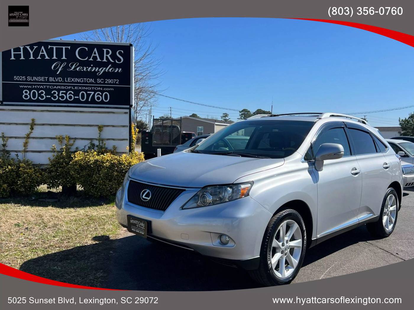 2010 Lexus RX RX 350 — SUV — 142,991 mi — Lexington, SC
