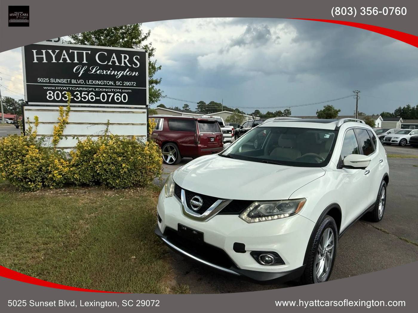 2014 Nissan Rogue SL — SUV — 154,375 mi — Lexington, SC