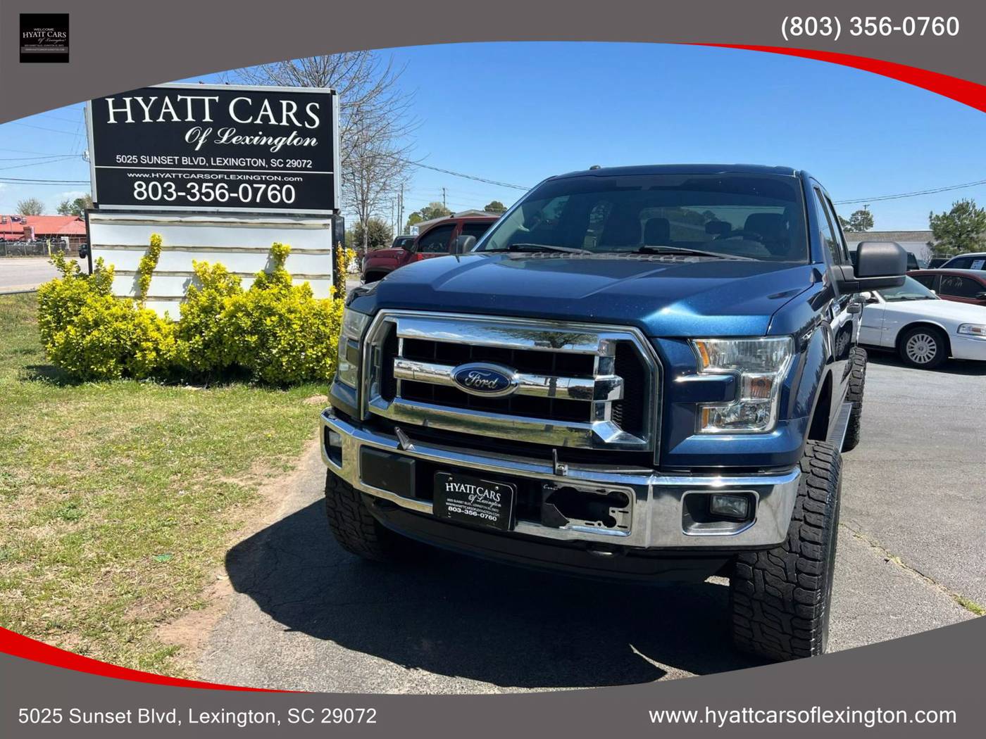 2015 Ford F-150 XLT — Pickup Truck — 134,233 mi — Lexington, SC