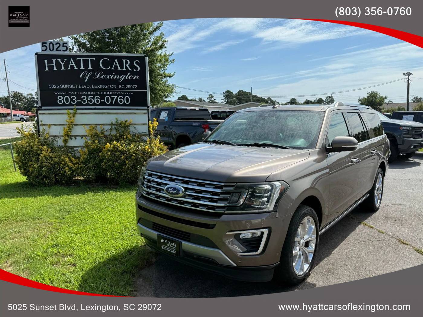2018 Ford Expedition Limited — SUV — 121,361 mi — Lexington, SC