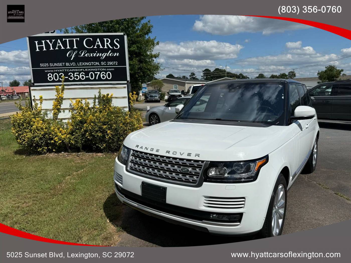2017 Land Rover Range Rover HSE — SUV — 88,902 mi — Lexington, SC