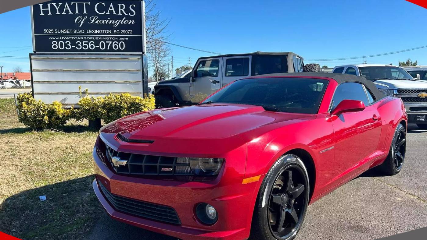Used 2013 Chevrolet Camaro Convertibles for Sale Near Me TrueCar