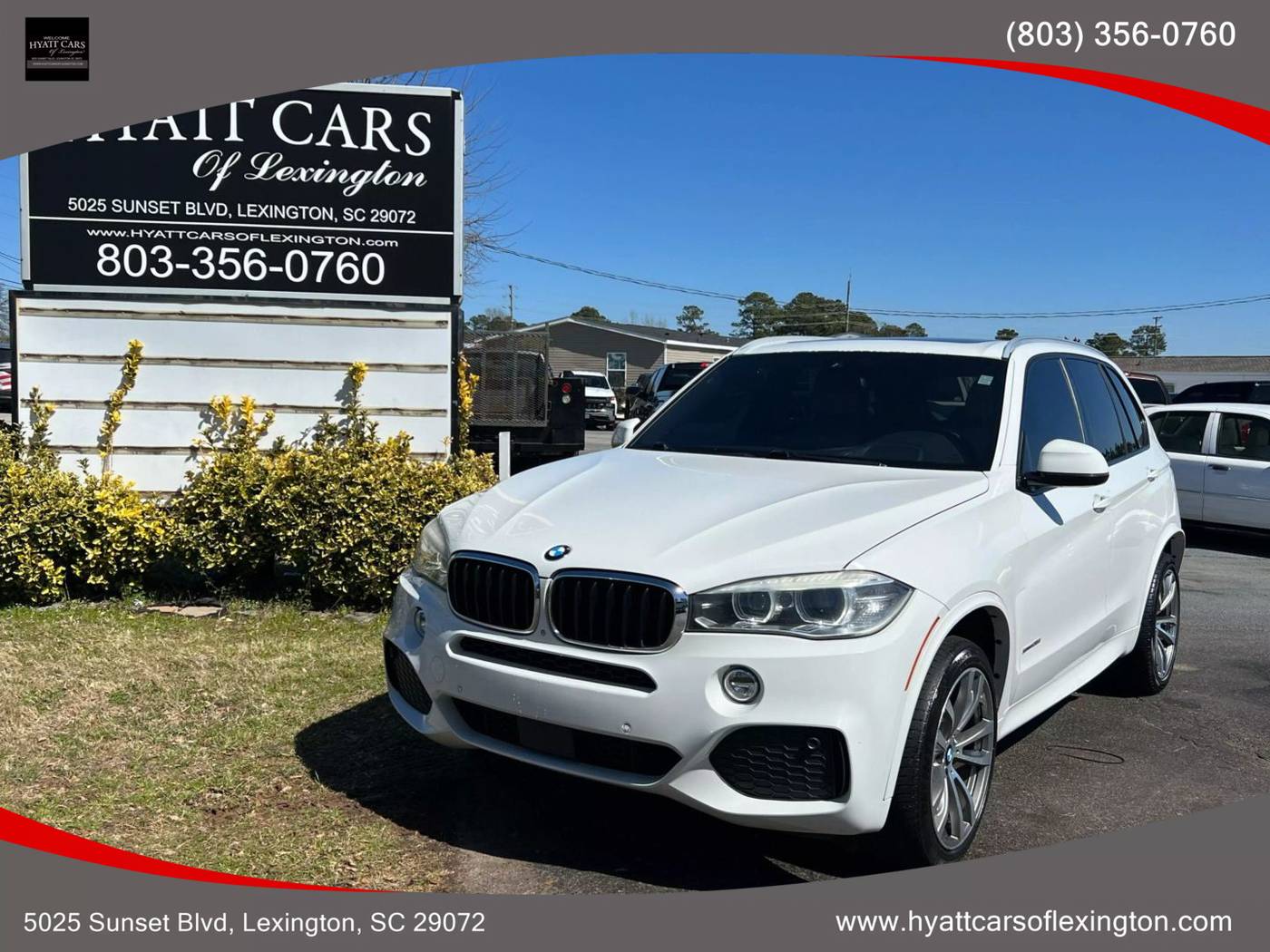 2015 BMW X5 35i — SUV — 124,893 mi — Lexington, SC
