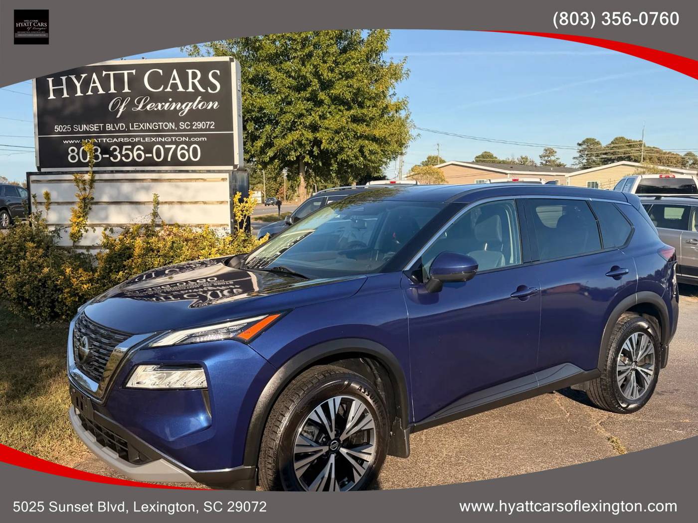 2021 Nissan Rogue SV — SUV — 69,975 mi — Lexington, SC