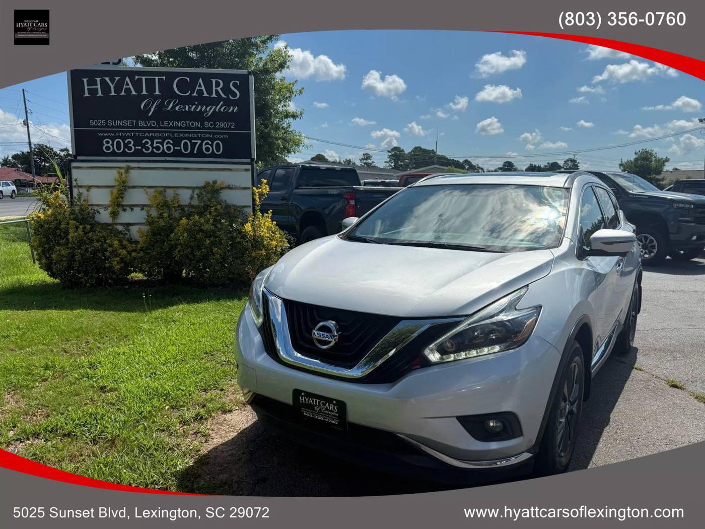 2018 Nissan Murano SV — SUV — 106,175 mi — Lexington, SC