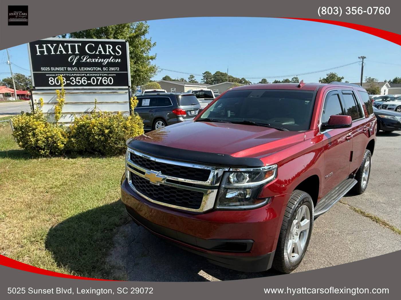 2018 Chevrolet Tahoe LT — SUV — 143,688 mi — Lexington, SC