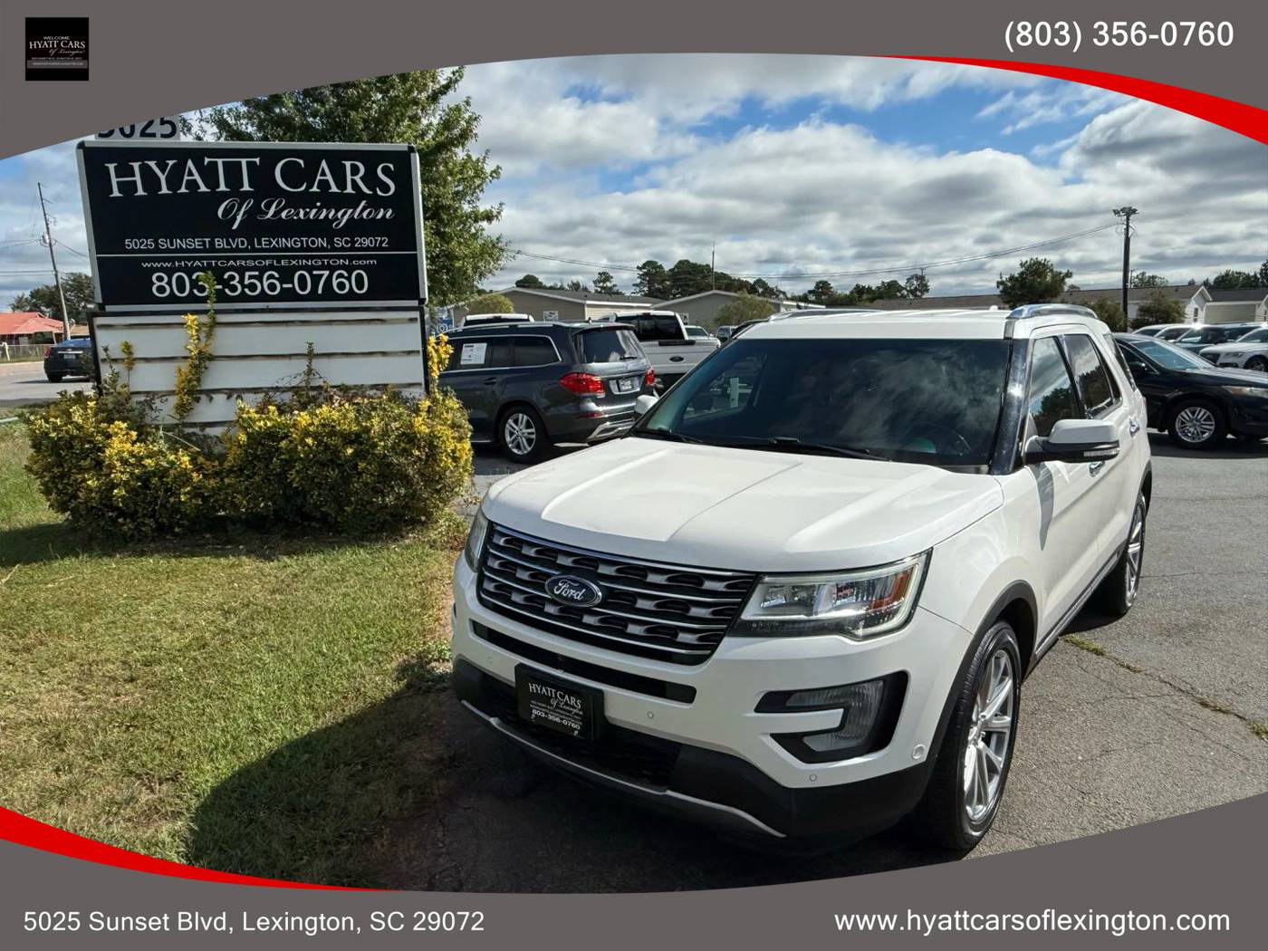2017 Ford Explorer Limited — SUV — 105,333 mi — Lexington, SC