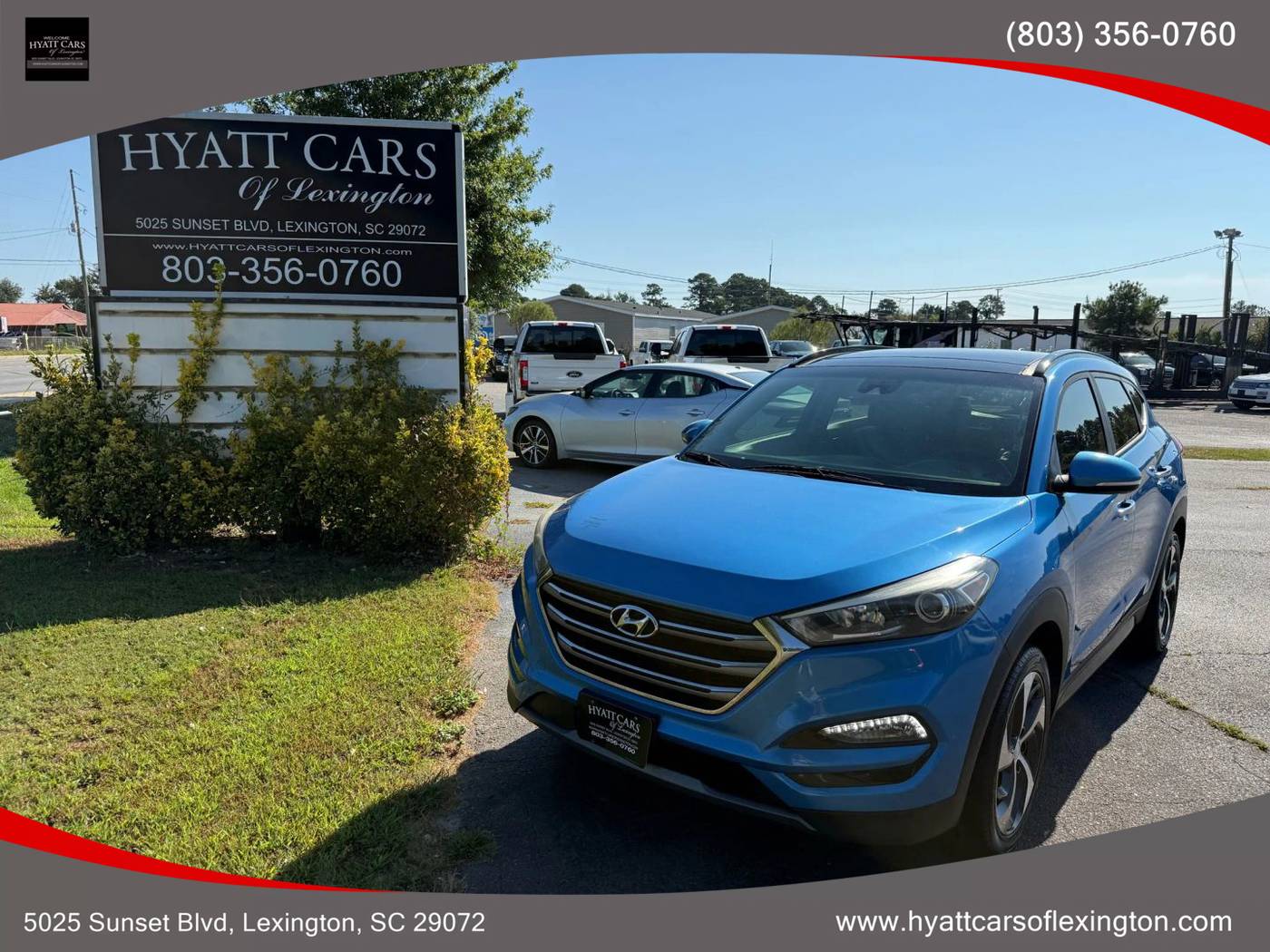 2016 Hyundai Tucson Limited — SUV — 80,711 mi — Lexington, SC