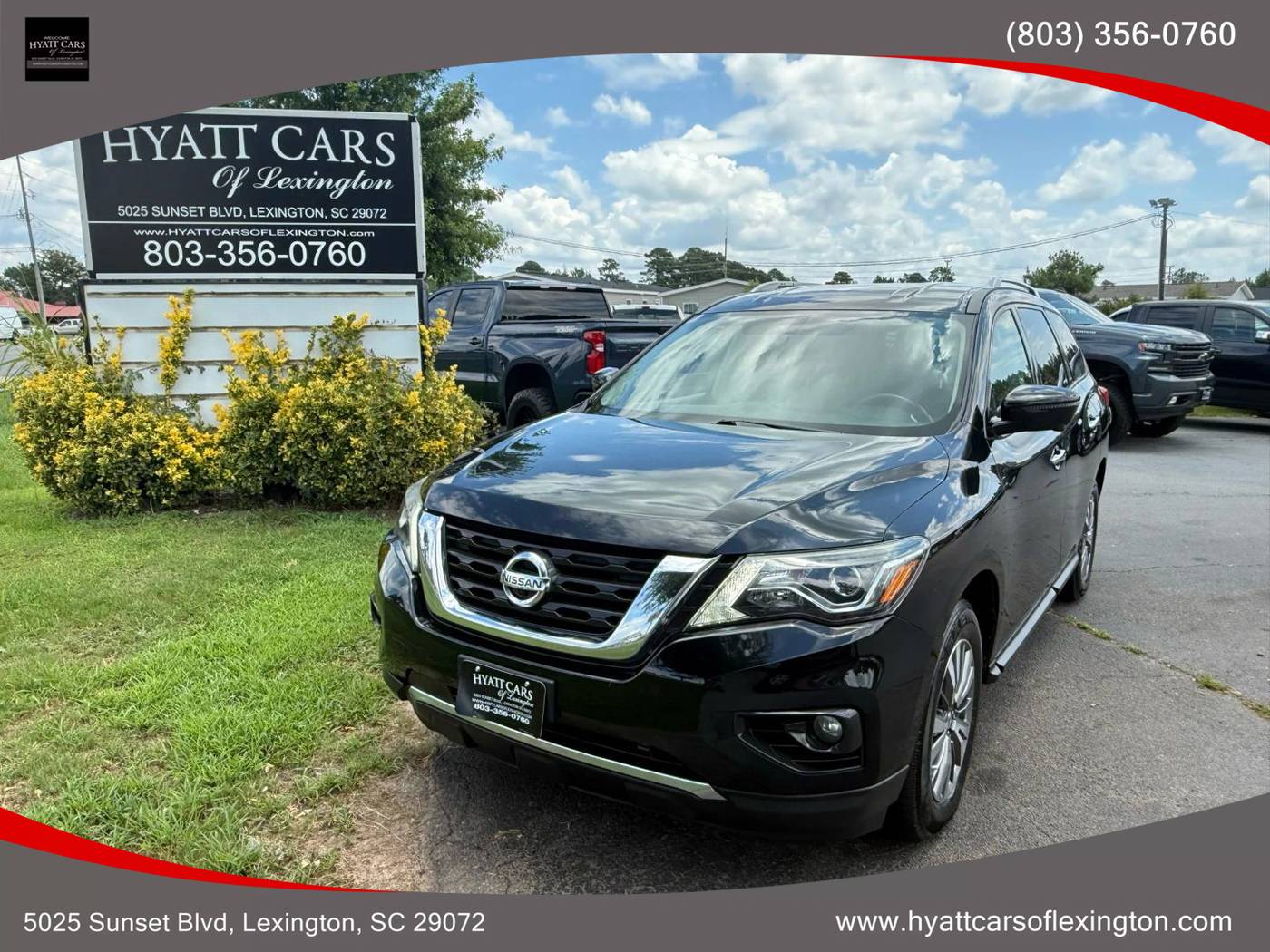 2020 Nissan Pathfinder SL — SUV — 157,024 mi — Lexington, SC