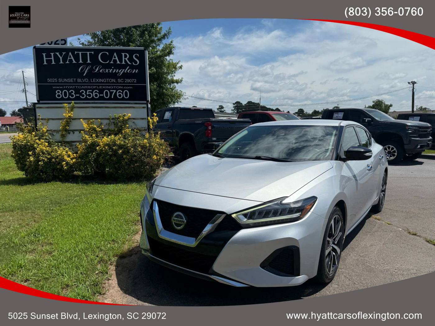 2020 Nissan Maxima SV — Sedan — 91,482 mi — Lexington, SC