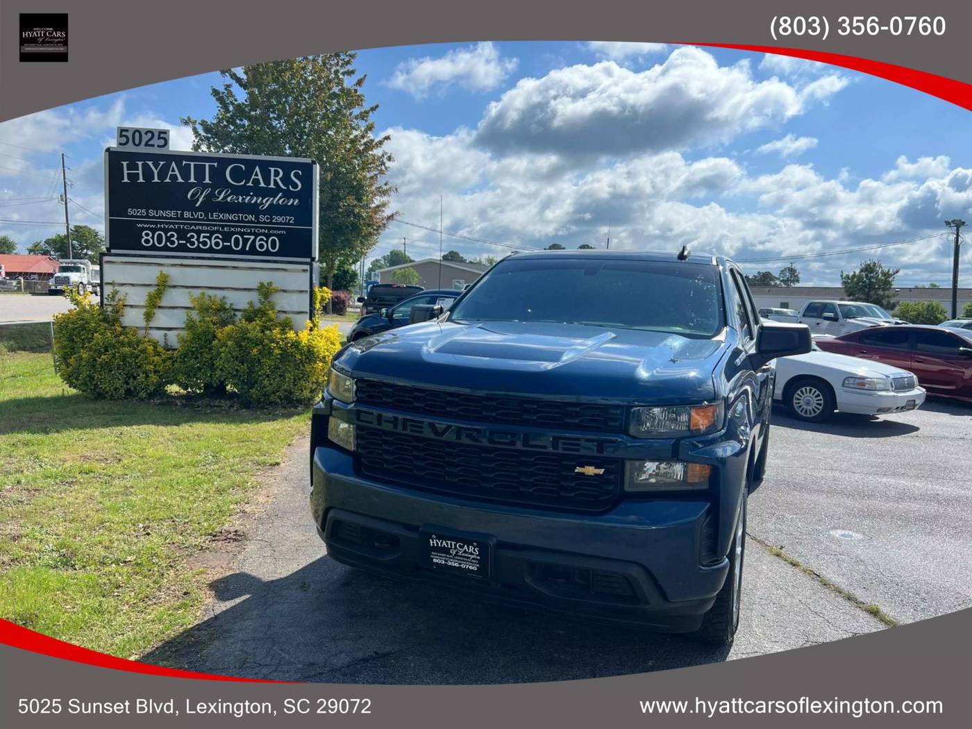 2021 Chevrolet Silverado 1500 Custom — Pickup Truck — 123,597 mi — Lexington, SC