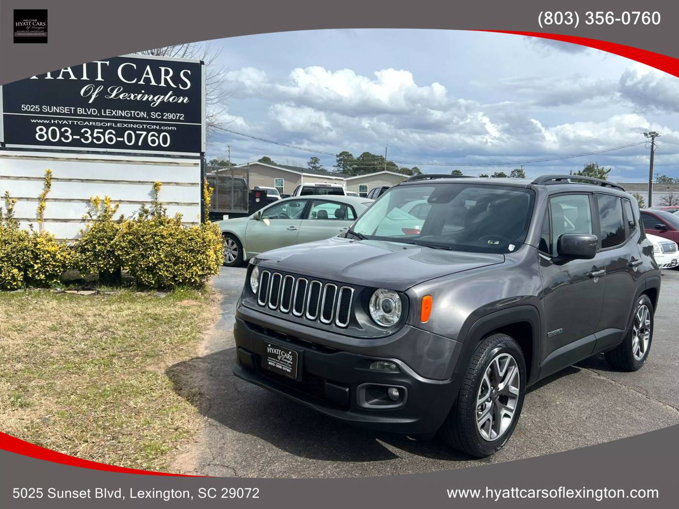 2017 Jeep Renegade Latitude — SUV — 92,200 mi — Lexington, SC
