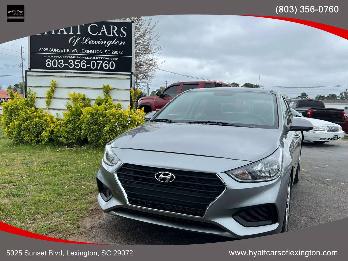 2022 Hyundai Accent SE — Sedan — 52,557 mi — Lexington, SC
