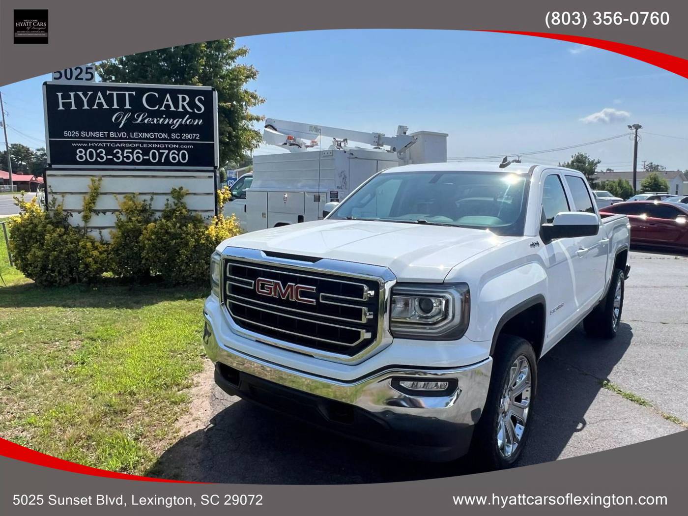 2018 GMC Sierra 1500 SLE — Pickup Truck — 109,176 mi — Lexington, SC