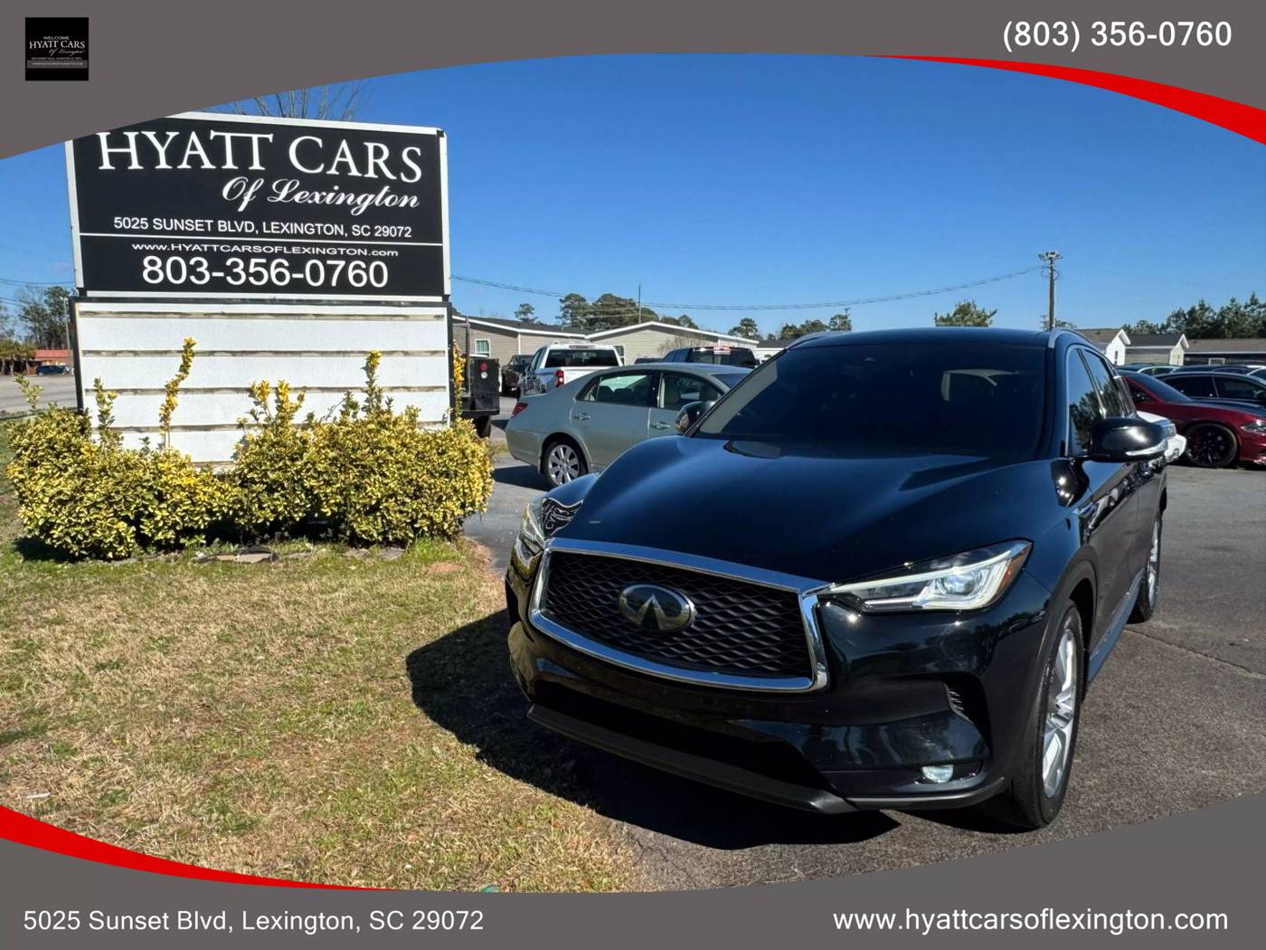 2019 INFINITI QX50 LUXE — SUV — 81,372 mi — Lexington, SC